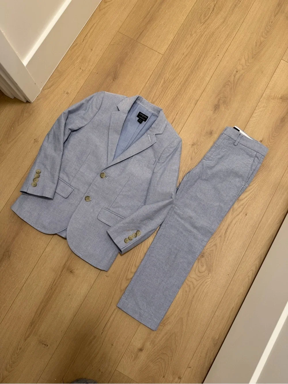 Crewcuts Light Blue Boys' Blazer and Pants Set